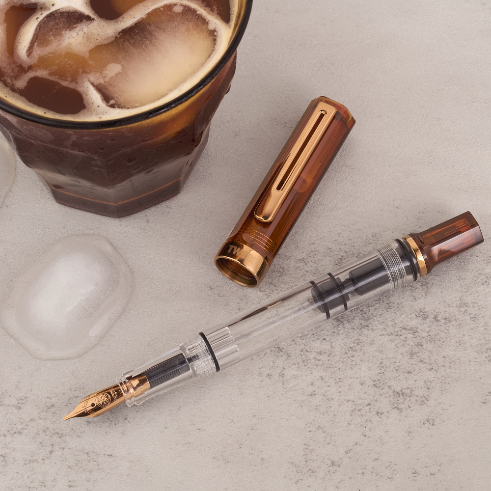 TWSBI ECO Rootbeer with Bronze Fountain Pen