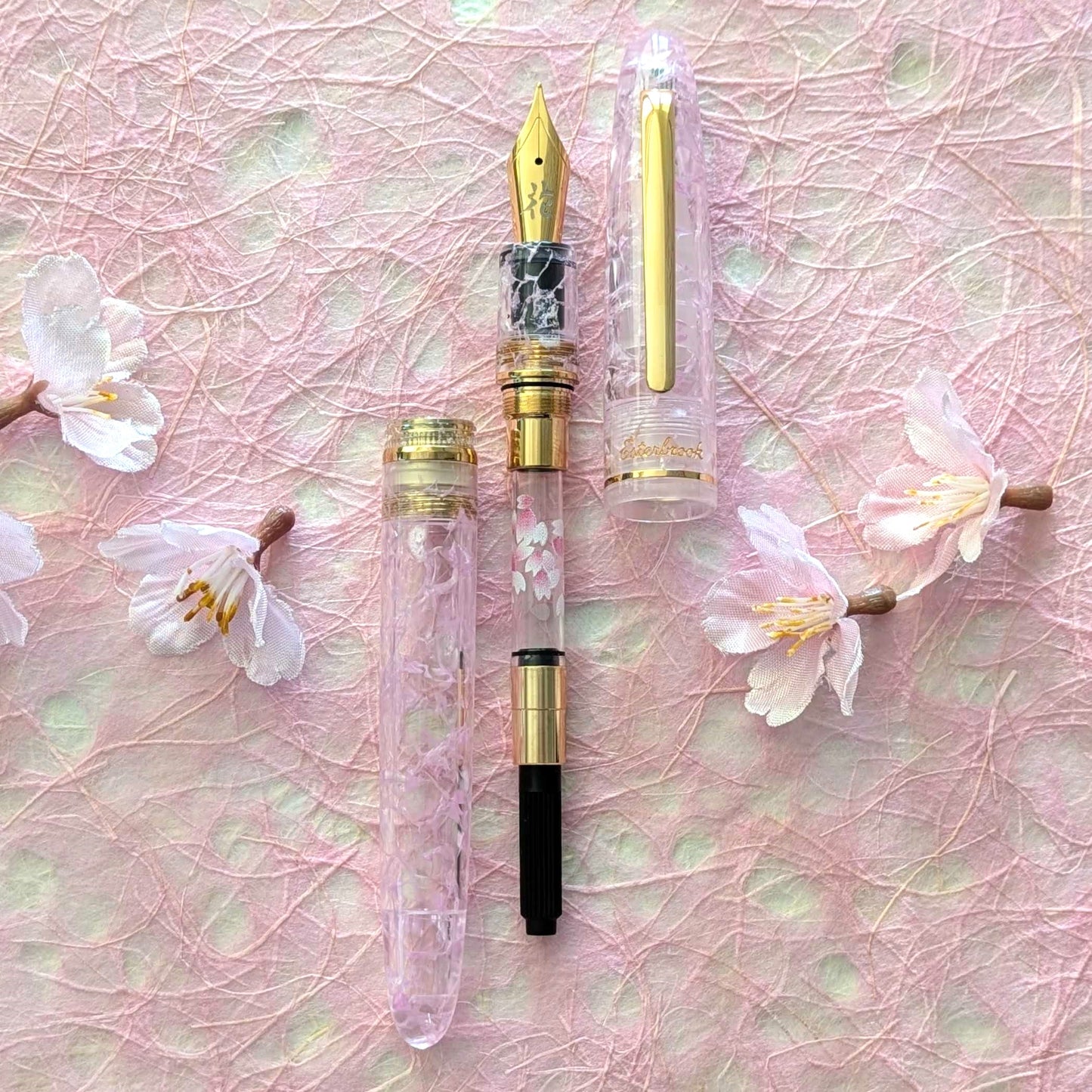 Kachofugetsu - Flower Fountain Pen BUNGUBOX x Esterbrook