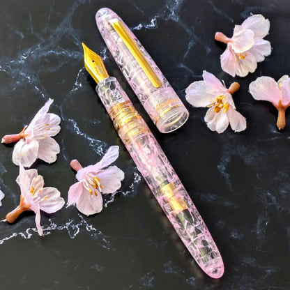 Kachofugetsu - Flower Fountain Pen BUNGUBOX x Esterbrook