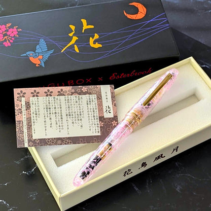 Kachofugetsu - Flower Fountain Pen BUNGUBOX x Esterbrook