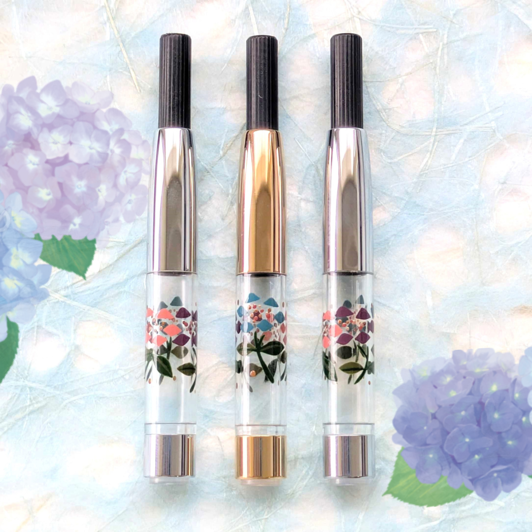 Hydrangea, Wajima "full" makie converter, PLATINUM