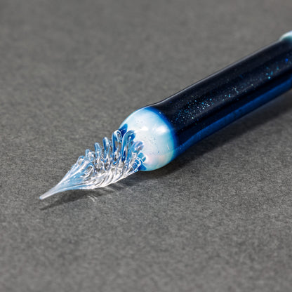 Blue Bird glass pen BUNGUBOX x Synchronicity Glass Art