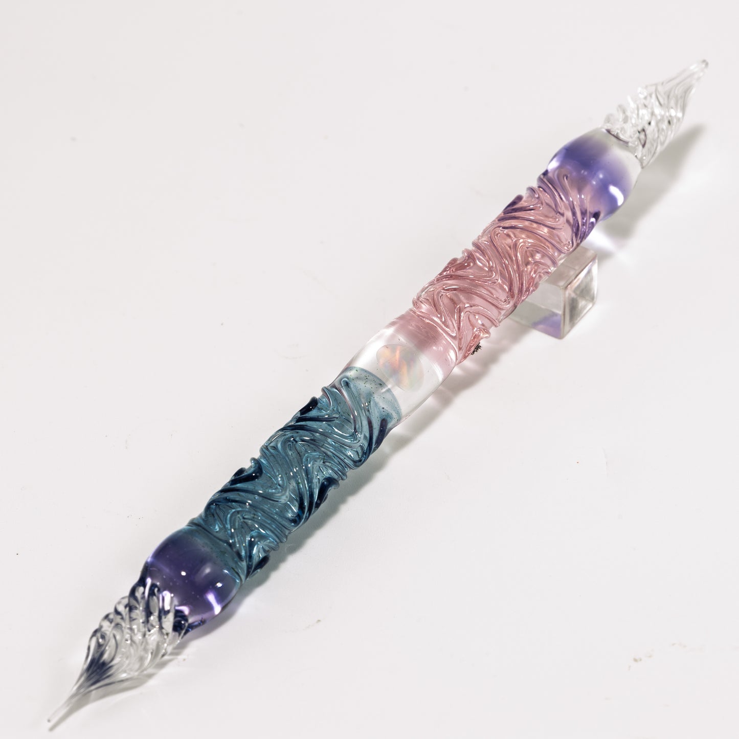 Hydrangea Double-sided Glass Pen, BUNGUBOX x Synchronicity Glass Art