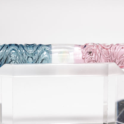 Hydrangea Double-sided Glass Pen, BUNGUBOX x Synchronicity Glass Art