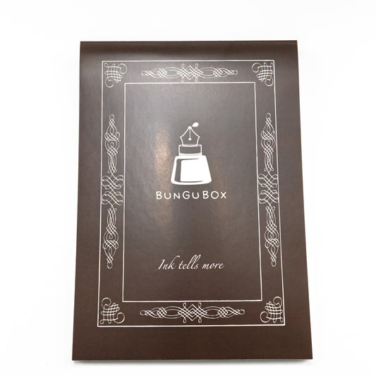 BUNGUBOX Bumpy Memo Pad for Fountain Pens, L　