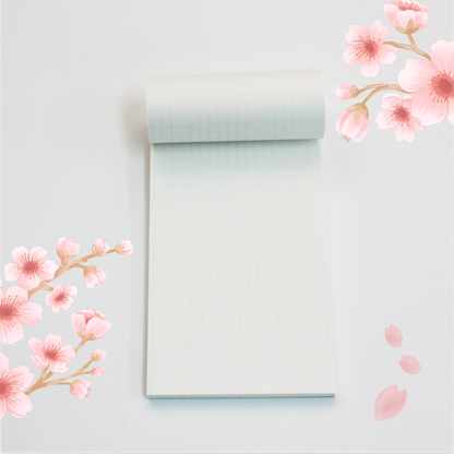 BUNGUBOX Bumpy Memo Pad for Fountain Pens, pale pink M