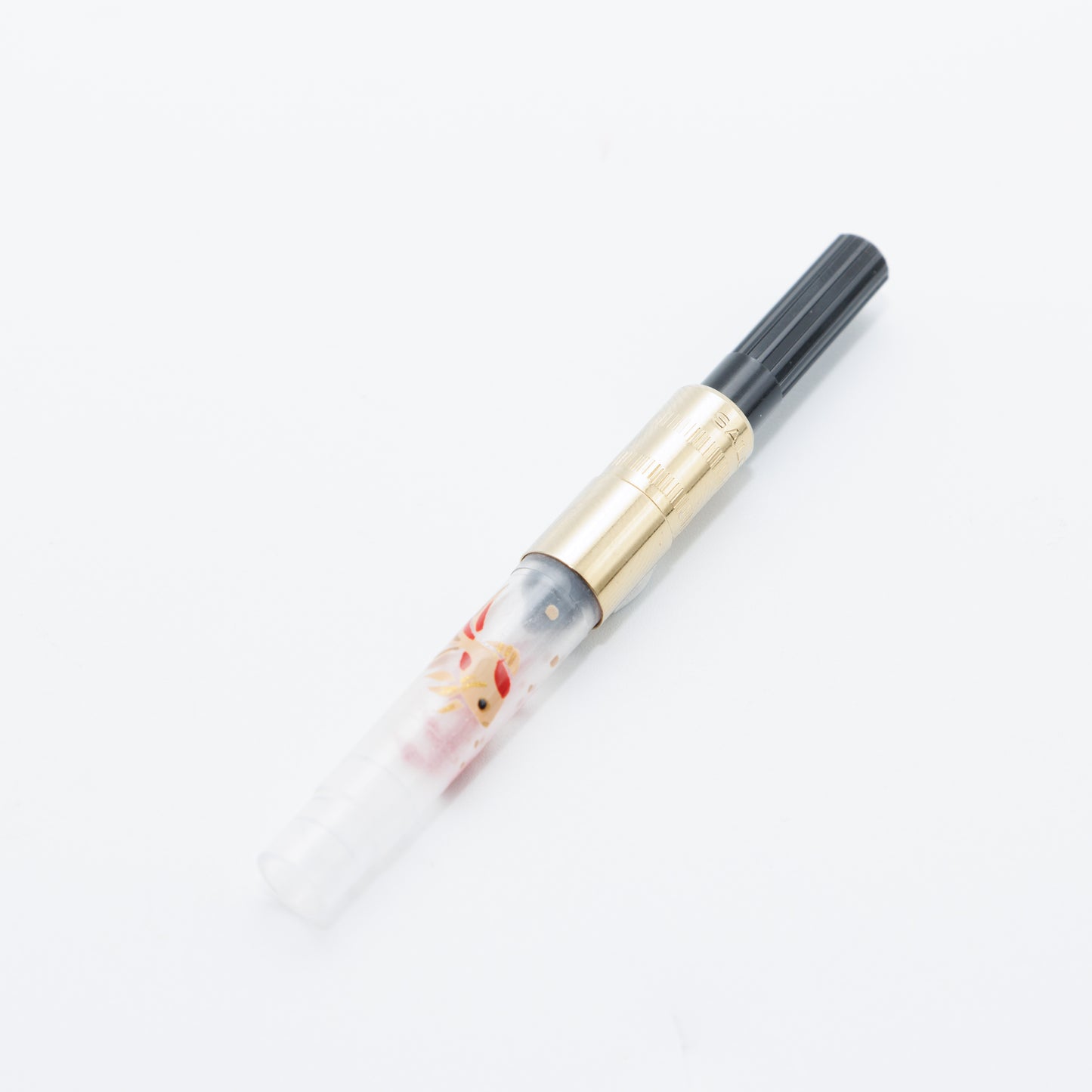 Goldfish, Wajima full Makie gold converter for Sailor pens