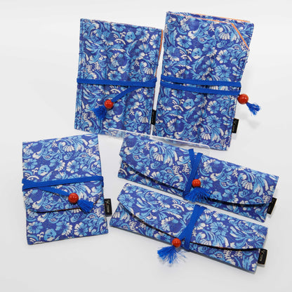 The Forest where the Bluebird Lives, Silk pen cases, BUNGUBOX x yurie