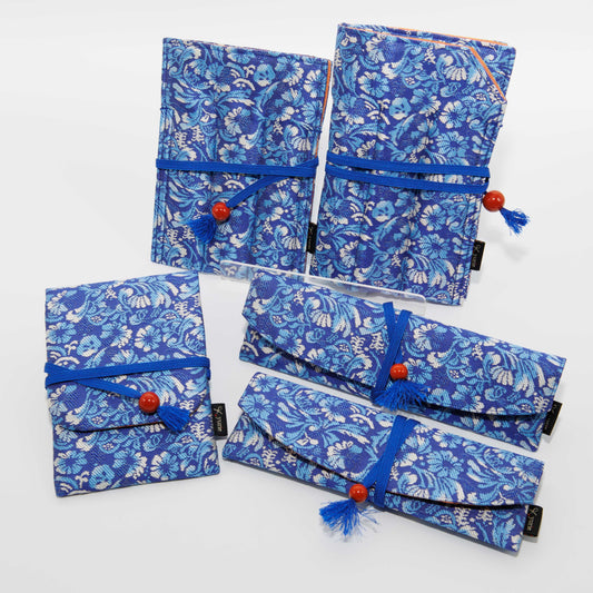 The Forest where the Bluebird Lives, Silk pen cases, BUNGUBOX x yurie