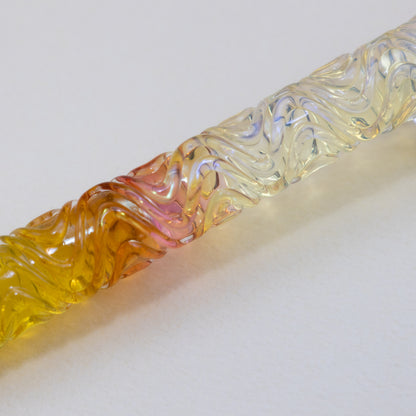 The Sunflowers of Arles Glass Pen, Watercolor version, BUNGUBOX x Synchronicity Glass Art