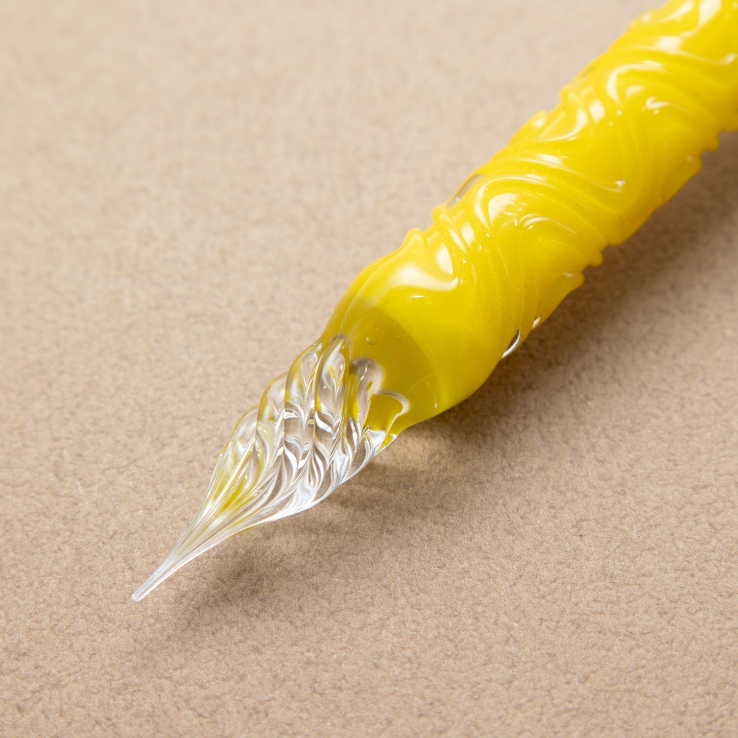 The Sunflowers of Arles Glass Pen, Double sided Oil Paint version, BUNGUBOX x Synchronicity