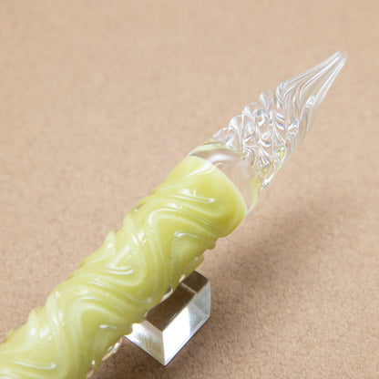 The Sunflowers of Arles Glass Pen, Double sided Oil Paint version, BUNGUBOX x Synchronicity