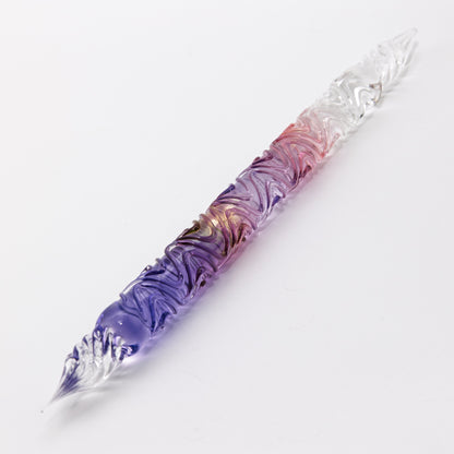 BUNGUBOX x Synchronicity Glass Art  Swell Dual-sided Glass Pen "Tipsy Mood"