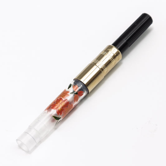 Cherry Blossoms, Wajima full Makie gold converter for Sailor pens