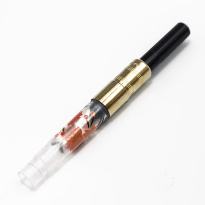 Cherry Blossoms, Wajima full Makie gold converter for Sailor pens