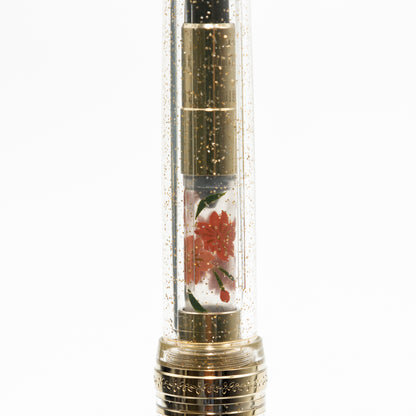 Cherry Blossoms, Wajima full Makie gold converter for Sailor pens