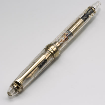 Carp, Wajima full Makie gold converter for Sailor pens