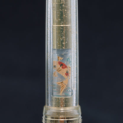 Carp, Wajima full Makie gold converter for Sailor pens