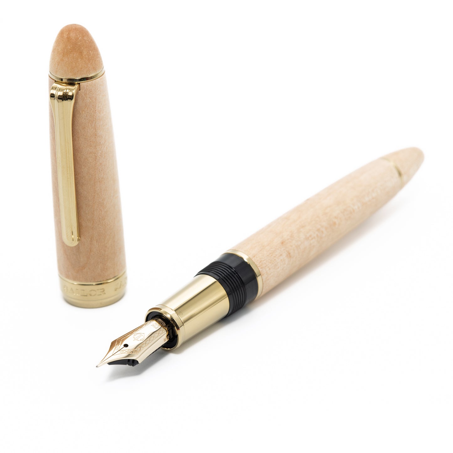SAILOR Hard Maple Fountain Pen  Natural