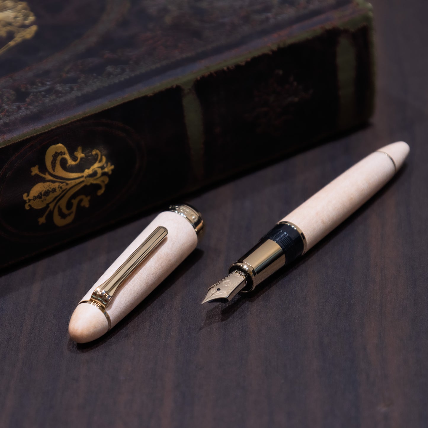 SAILOR Hard Maple Fountain Pen  Natural