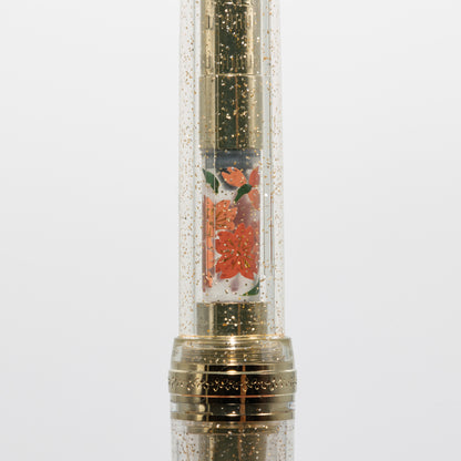 Cherry Blossoms, Wajima full Makie gold converter for Sailor pens