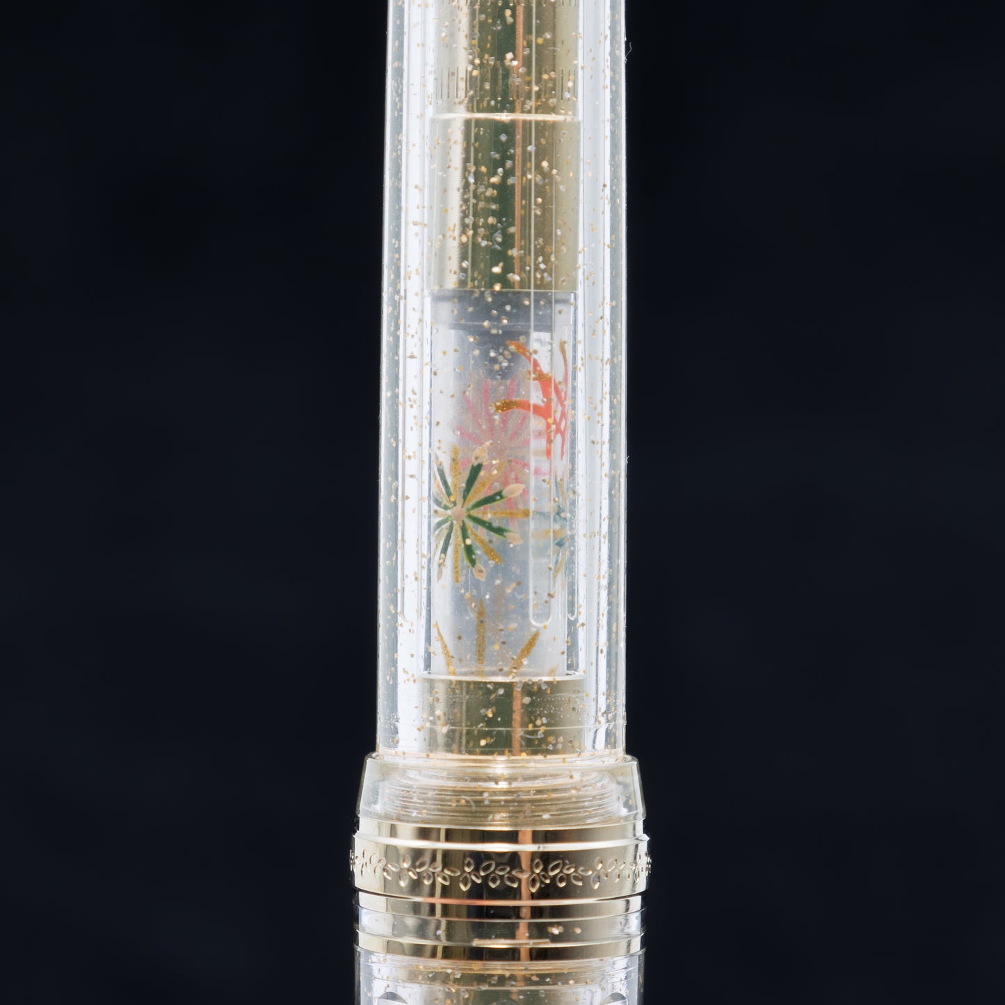 Fireworks, Wajima full Makie gold converter for Sailor pens
