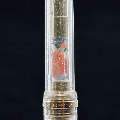 Cherry Blossoms, Wajima full Makie gold converter for Sailor pens