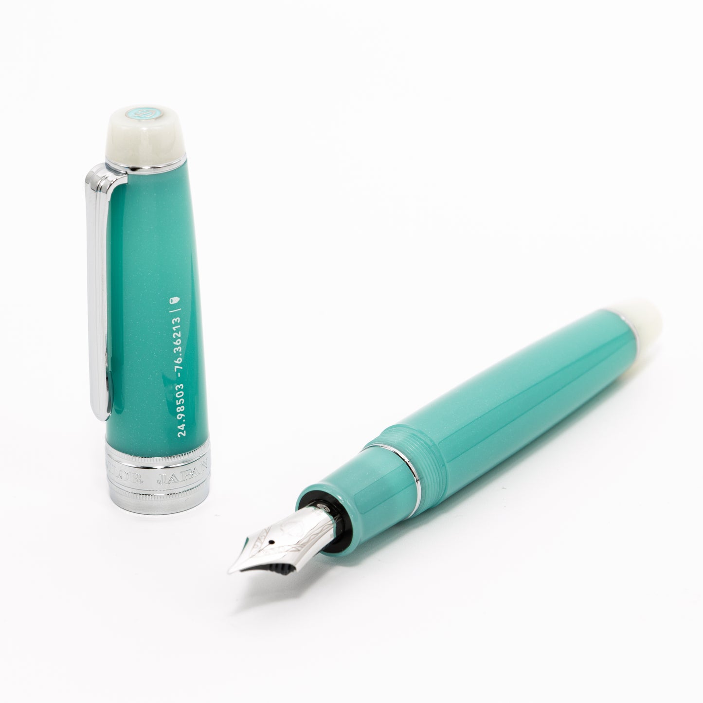 Ocean Crayons Fountain Pen KOP Eleuthera Island SAILOR