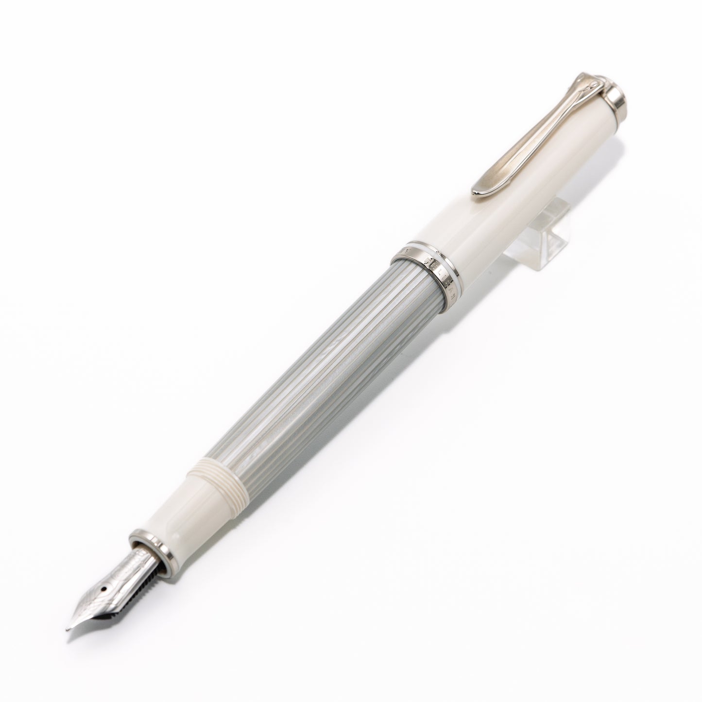 Pelikan M405 シルバーホワイト (EF)