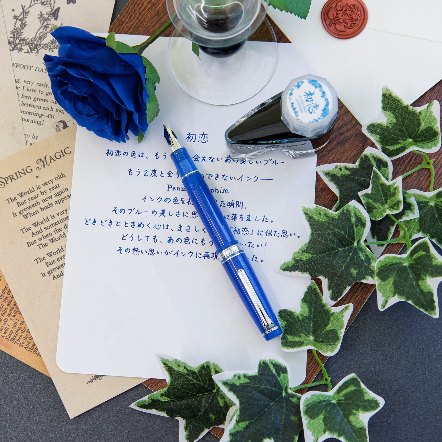 First Love, ProGear with a hand-finished steel nib