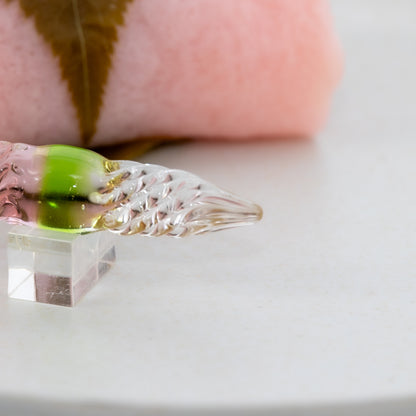 Synchronicity Glass Art × BUNGUBOX Glass Pen "Sakura Mochi"