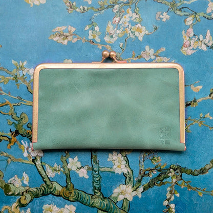 Almond Blossom, Metal Clasp Pen Case for 3 short pens, BUNGUBOX x Penguin Kaban-sha
