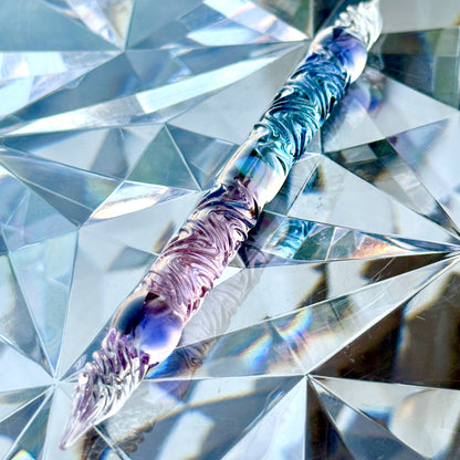 Hydrangea Double-sided Glass Pen, BUNGUBOX x Synchronicity Glass Art