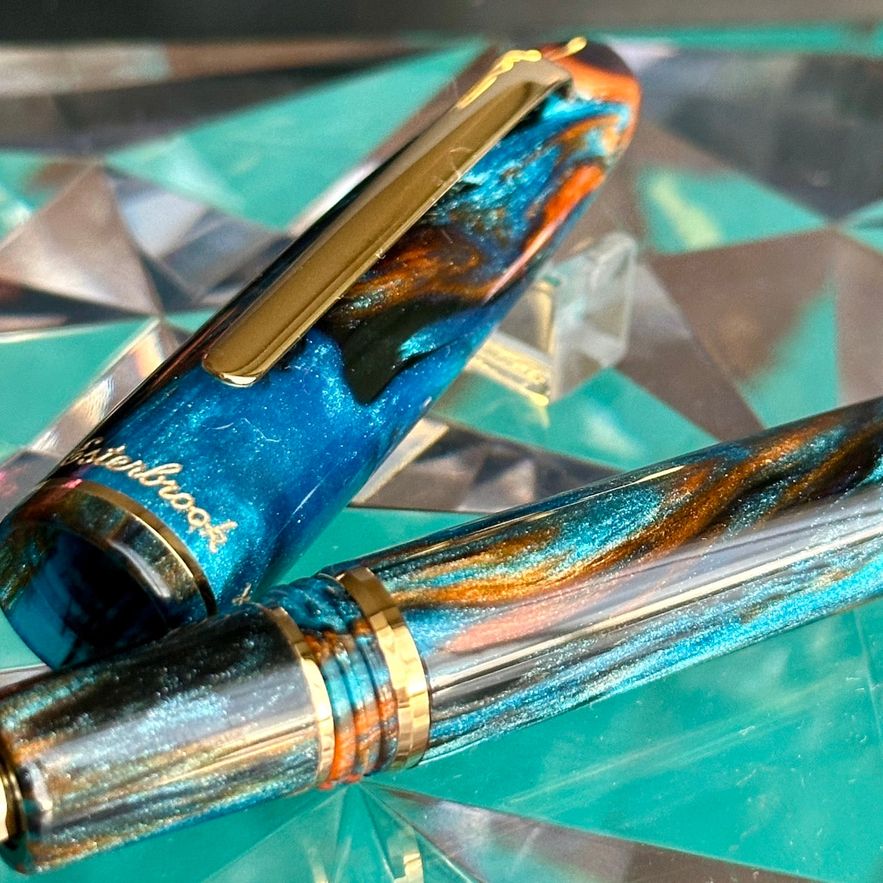 Kachofugetsu - Kingfisher Fountain Pen BUNGUBOX x Esterbrook