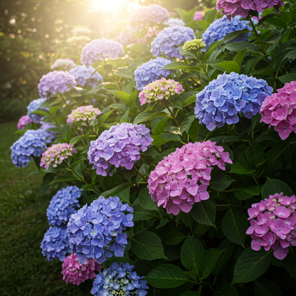 Hydrangea Double-sided Glass Pen, BUNGUBOX x Synchronicity Glass Art