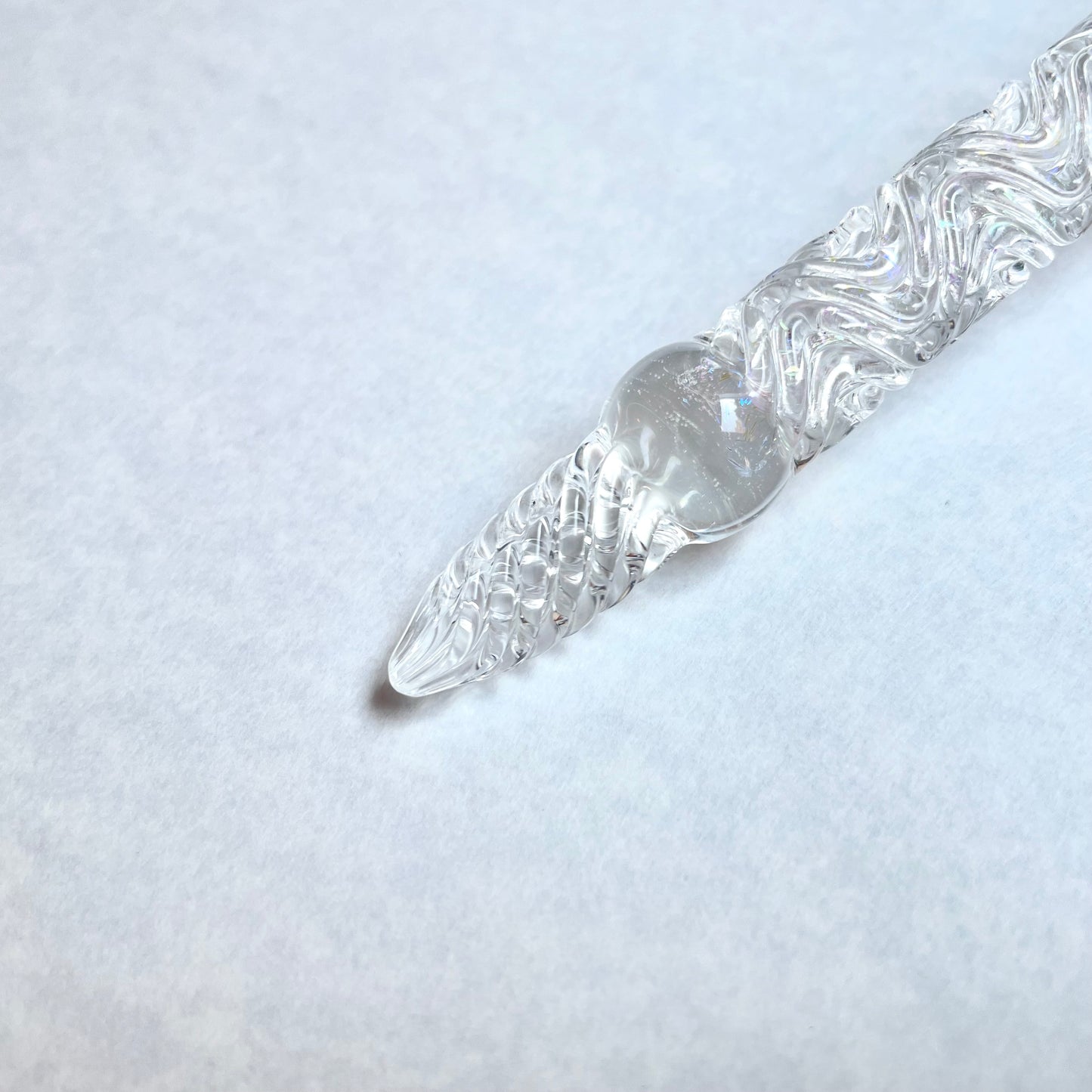 Supernova うねり 二刀流 ガラスペン BUNGUBOX x Synchronicity Glass Art