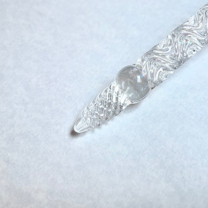 Supernova うねり 二刀流 ガラスペン BUNGUBOX x Synchronicity Glass Art