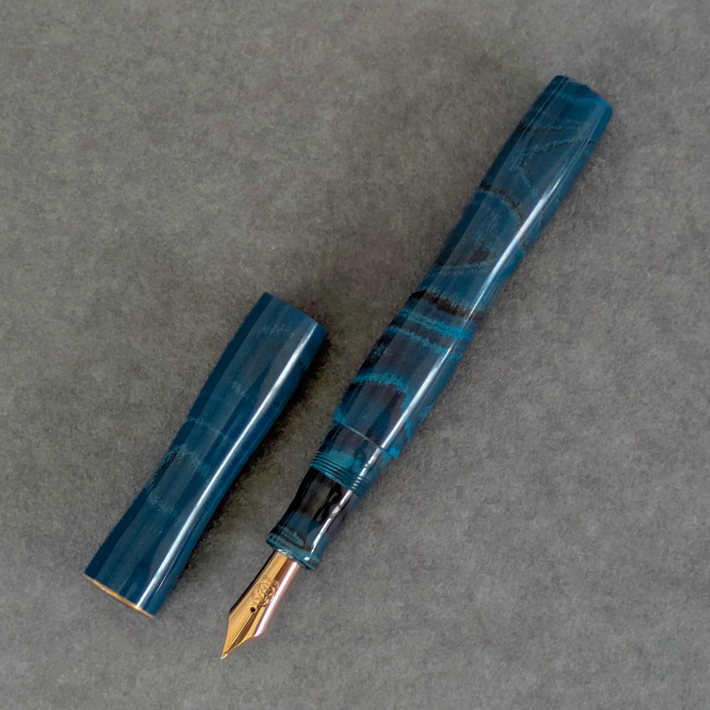 満月 (HOKU) MAHINAシリーズ Nalu万年筆 BUNGUBOX × Eboya Friendship Pen