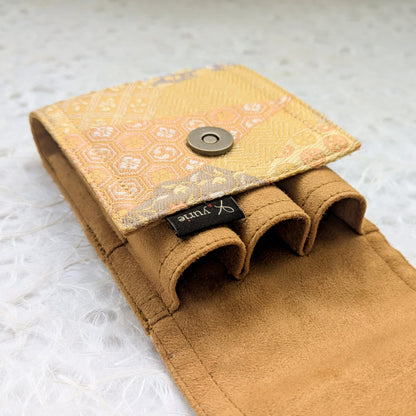 Soleil Kaleidoscope 3 pen case, Mini size BUNGUBOX x yurie