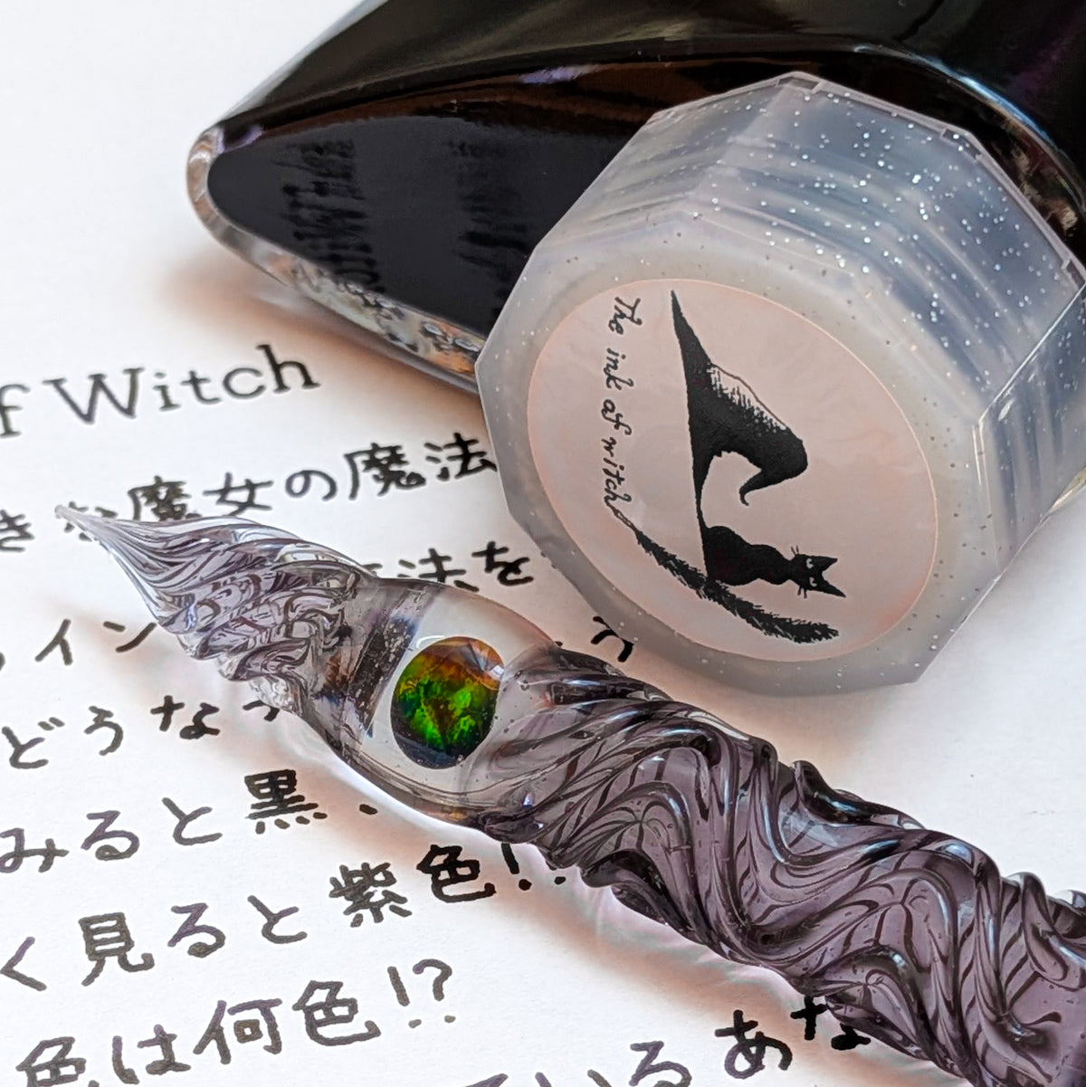 The mini Witch glass pen, BUNGUBOX x Synchronicity Glass Art