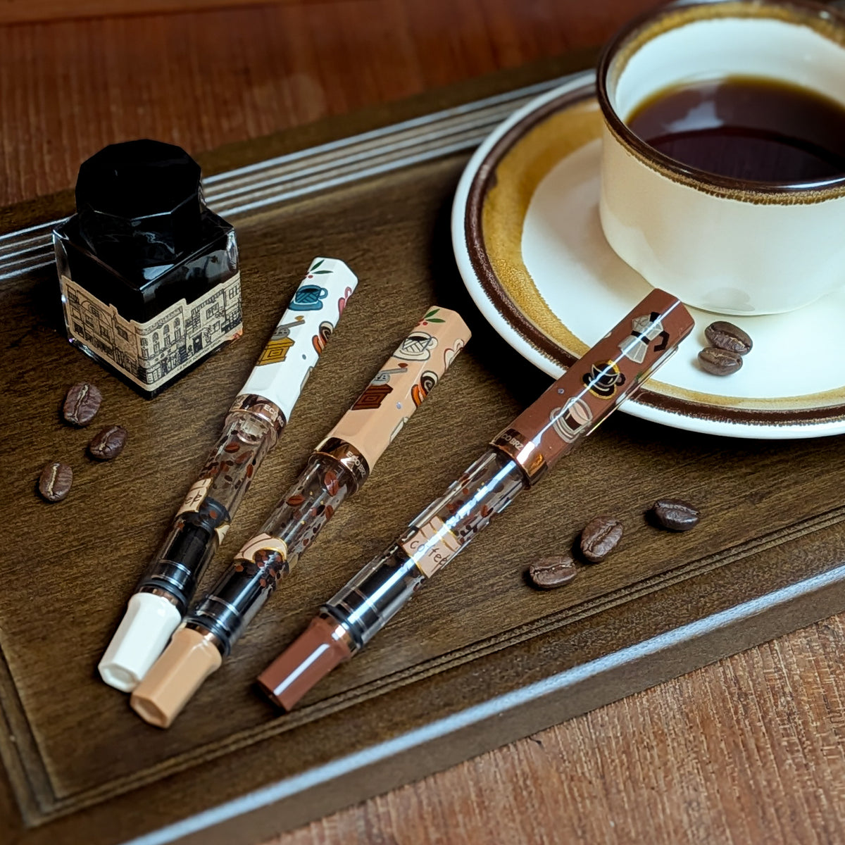 Quartier latin Latte, Wajima Makie TWSBI ECO