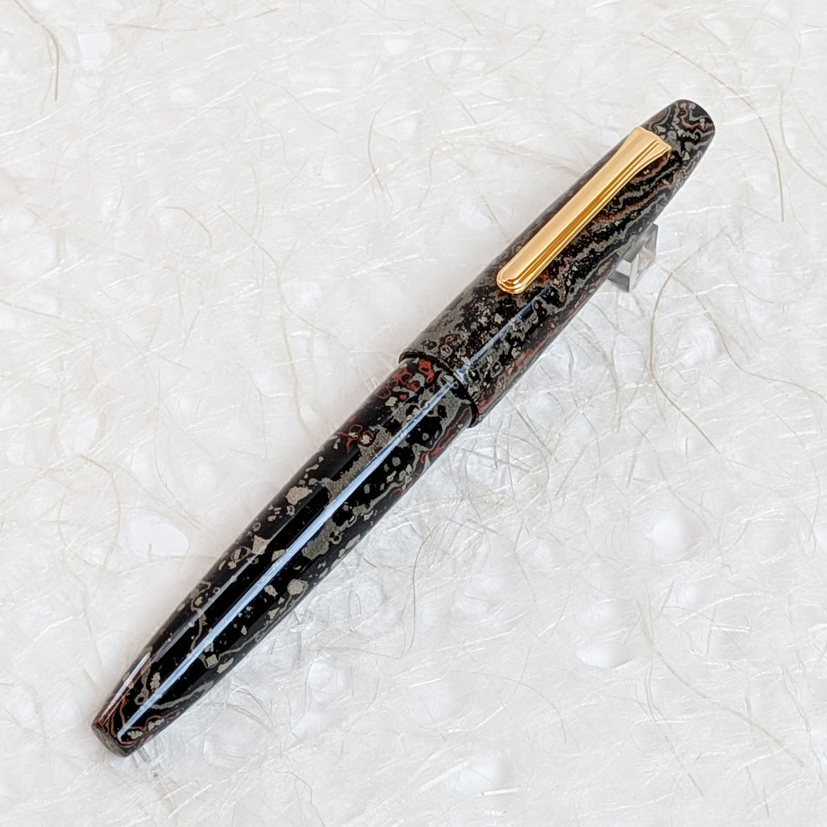 1911 KOP Ebonite Naginata-Togi Fountain Pen "Enryu"