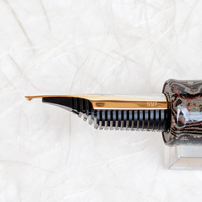 1911 KOP Ebonite Naginata-Togi Fountain Pen "Enryu"