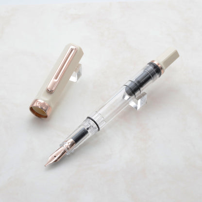 TWSBI ECO Creme Rose Gold Fountain Pen
