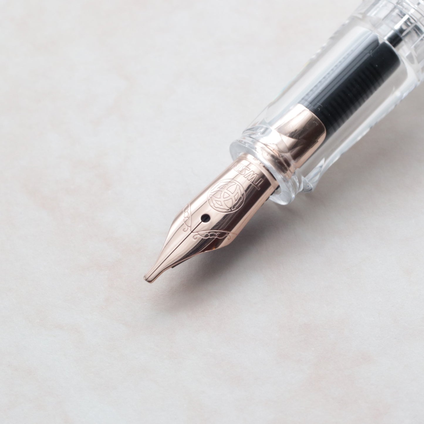 TWSBI ECO Creme Rose Gold Fountain Pen