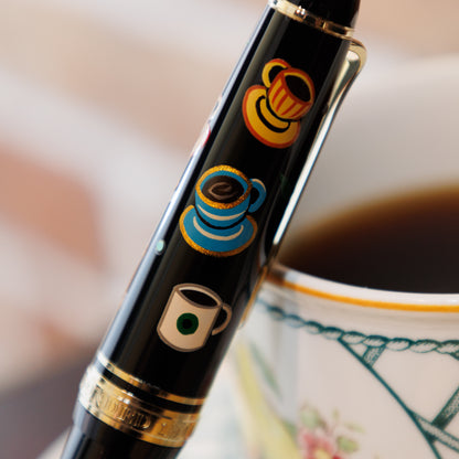 Quartier Latin Blend Wajima Makie fountain pen, Profit Light