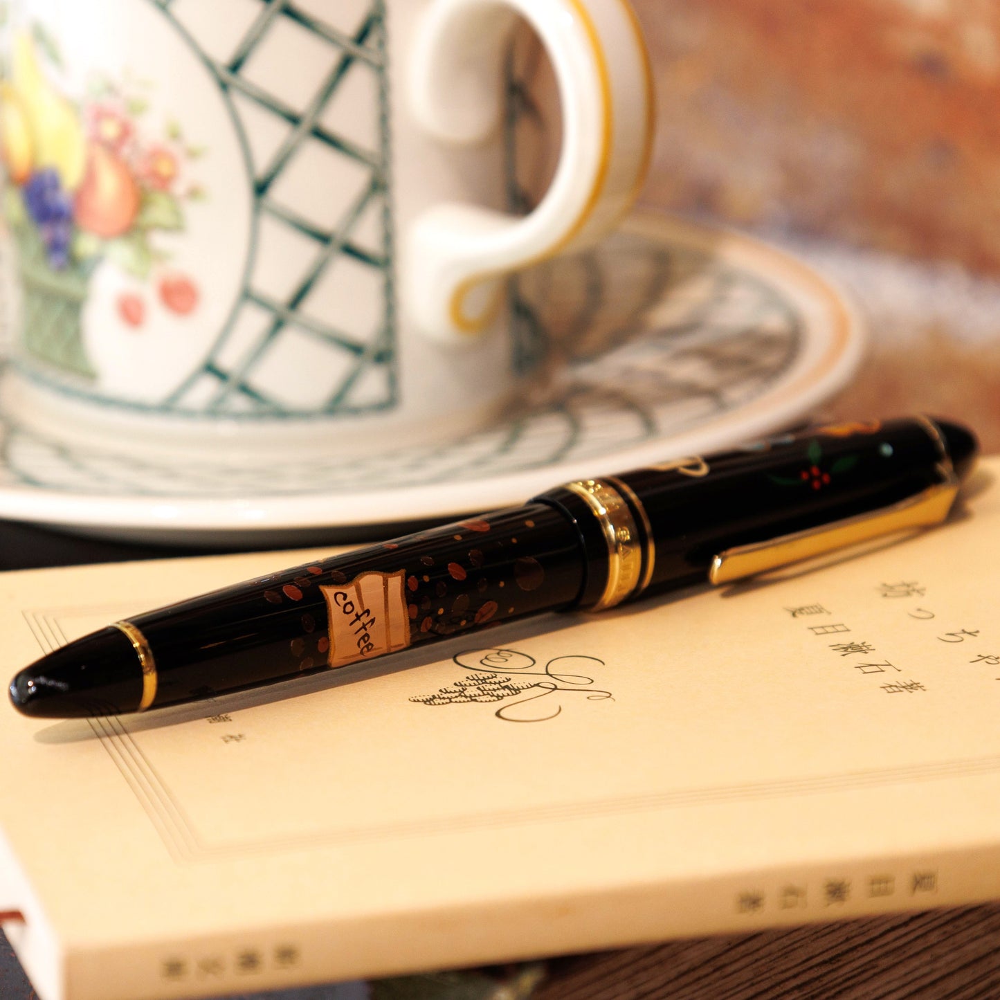 Quartier Latin Blend Wajima Makie fountain pen, Profit Light