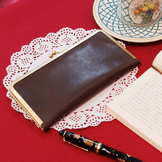 Opera Framboise metal clasp pen case for 3, BUNGUBOX x Penguin Kaban-sha