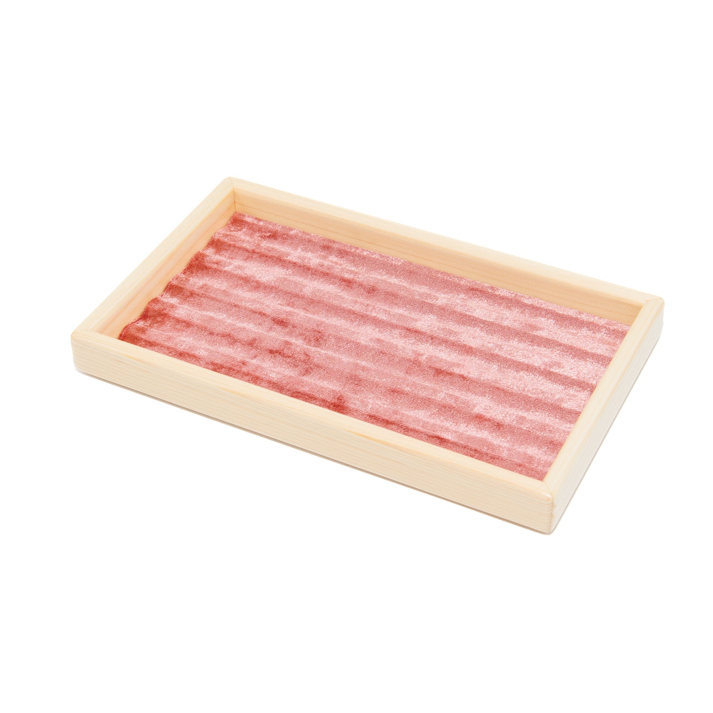 Hizakura Pen Tray S, Pink Cloth, BUNGUBOX, Toyooka Craft