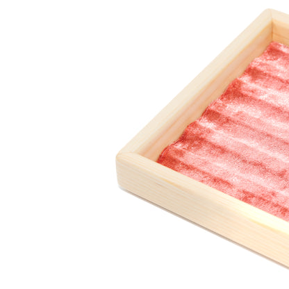 Hizakura Pen Tray S, Pink Cloth, BUNGUBOX, Toyooka Craft